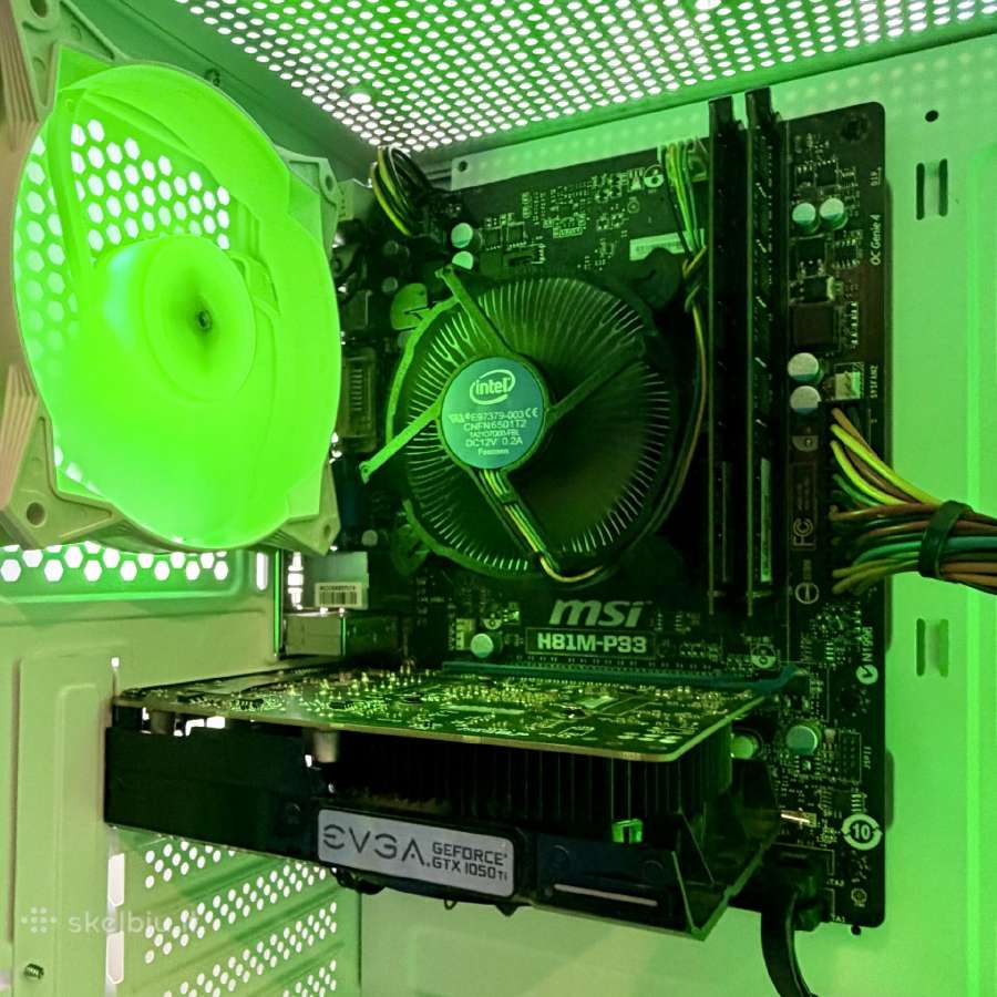 I5, 1050ti, 16gb RAM Žaidimų kompiuteris! - nuotraukos Nr. 6