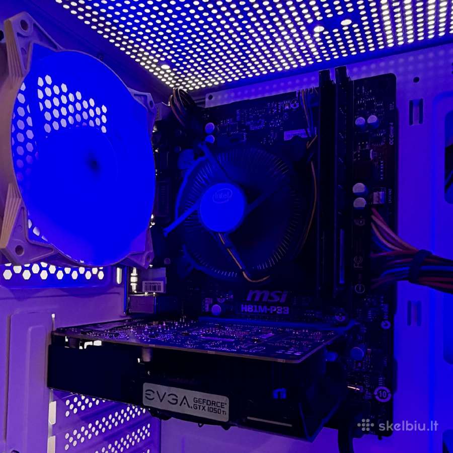 I5, 1050ti, 16gb RAM Žaidimų kompiuteris! - nuotraukos Nr. 8
