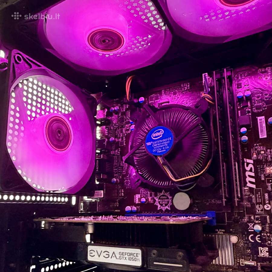 I5, 1050ti, 16gb RAM Žaidimų kompiuteris! - nuotraukos Nr. 12