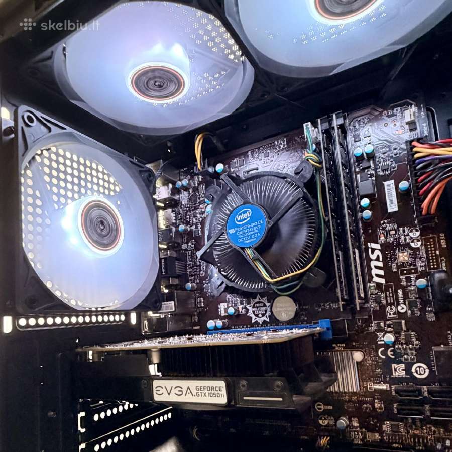 I5, 1050ti, 16gb RAM Žaidimų kompiuteris! - nuotraukos Nr. 14