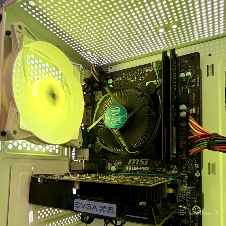I5, 1050ti, 16gb RAM Žaidimų kompiuteris! - nuotraukos Nr. 7