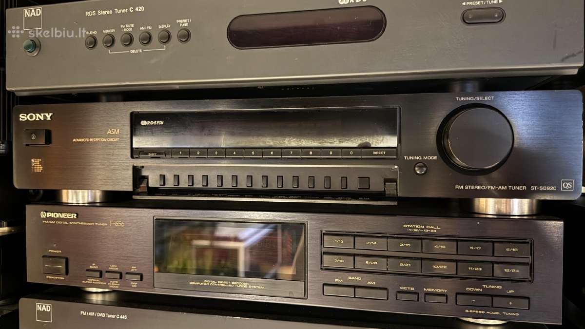 Sony st-sb920qs / tuner / radijo imtuvai