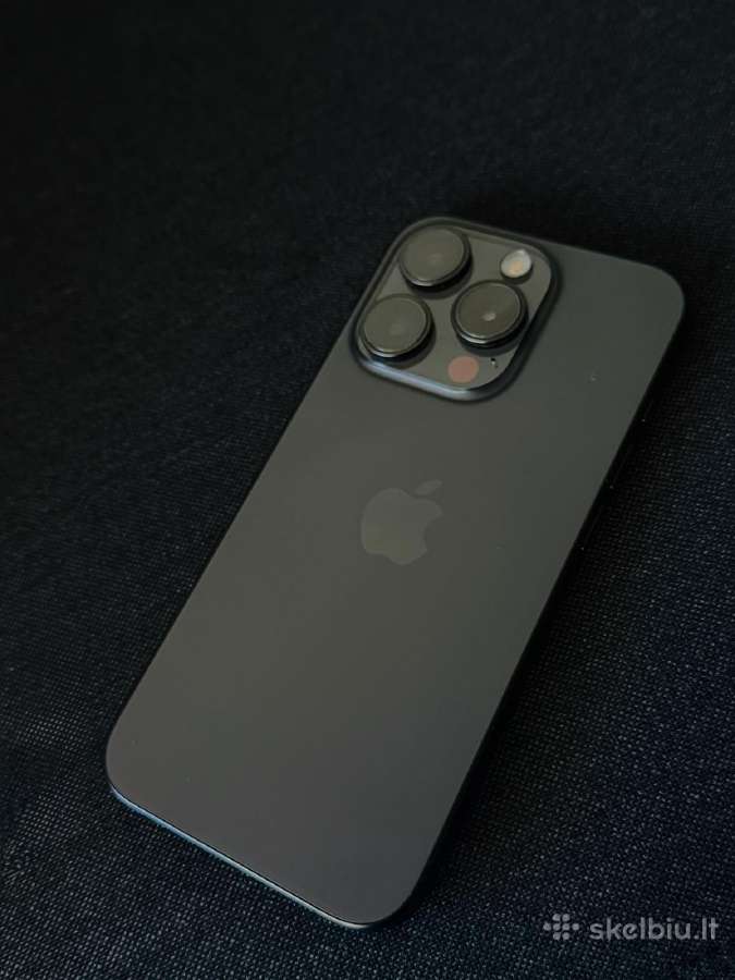 Parduodu iPhone 15 Pro 512gb Black