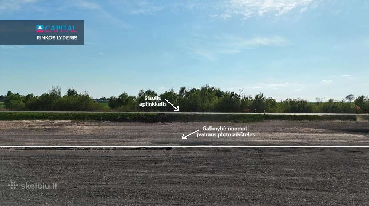 Patalpų, aikštelių nuoma prie Šiaulių aplinkkelio - nuotraukos Nr. 16