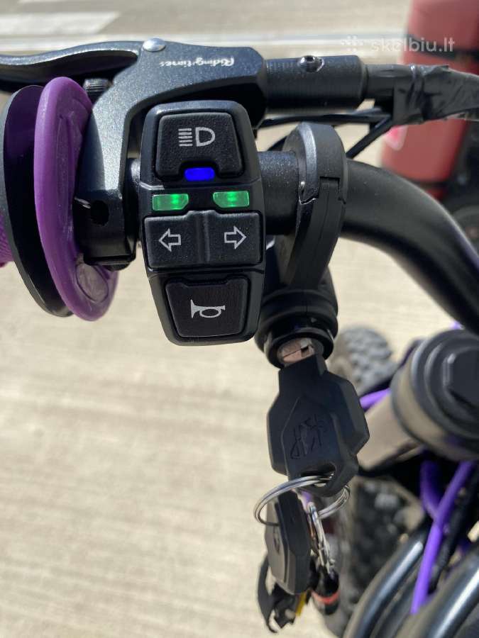 GT 54 Pro motociklas/ elektrinis dviratis - nuotraukos Nr. 11