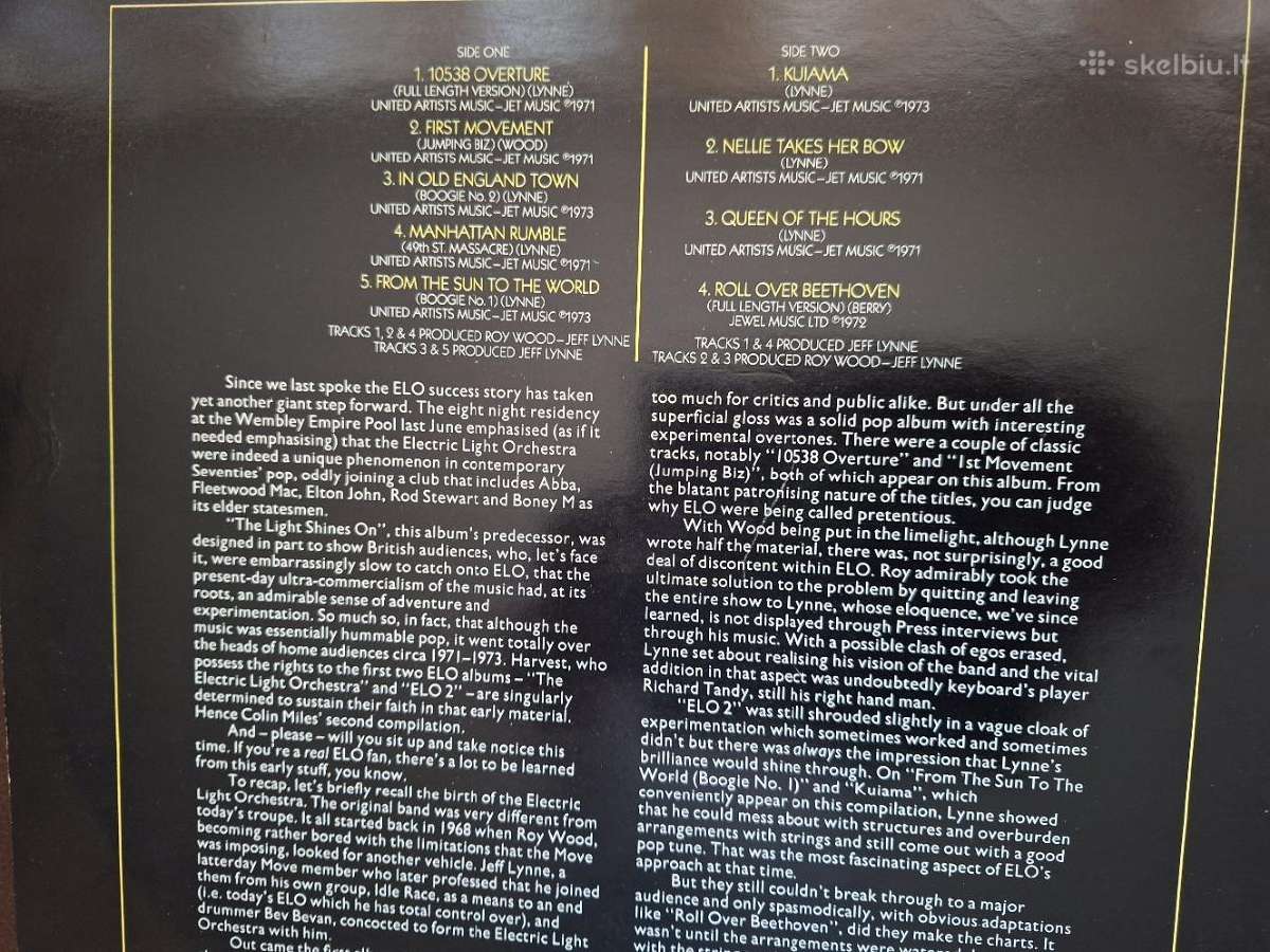 Elo 1979 “The Light Shines On Vol 2" - nuotraukos Nr. 2