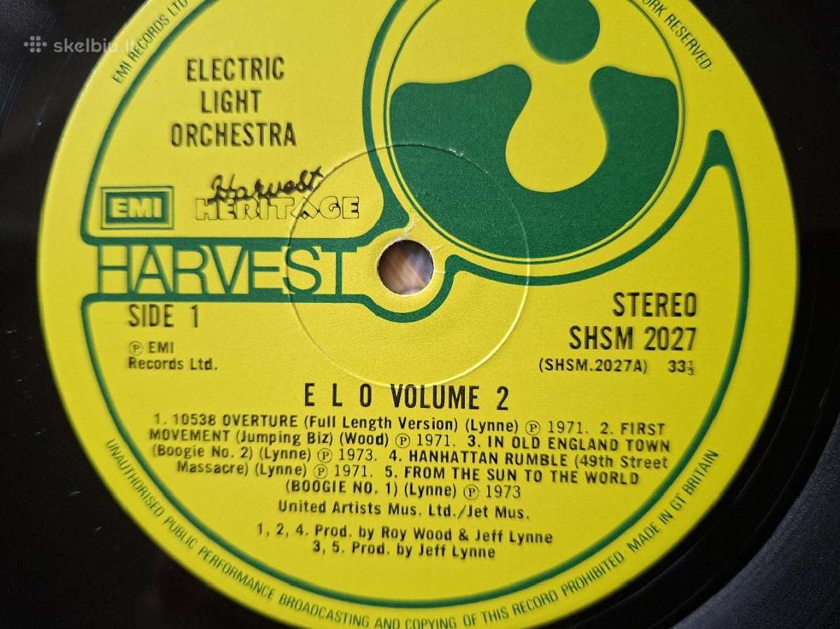 Elo 1979 “The Light Shines On Vol 2" - nuotraukos Nr. 3