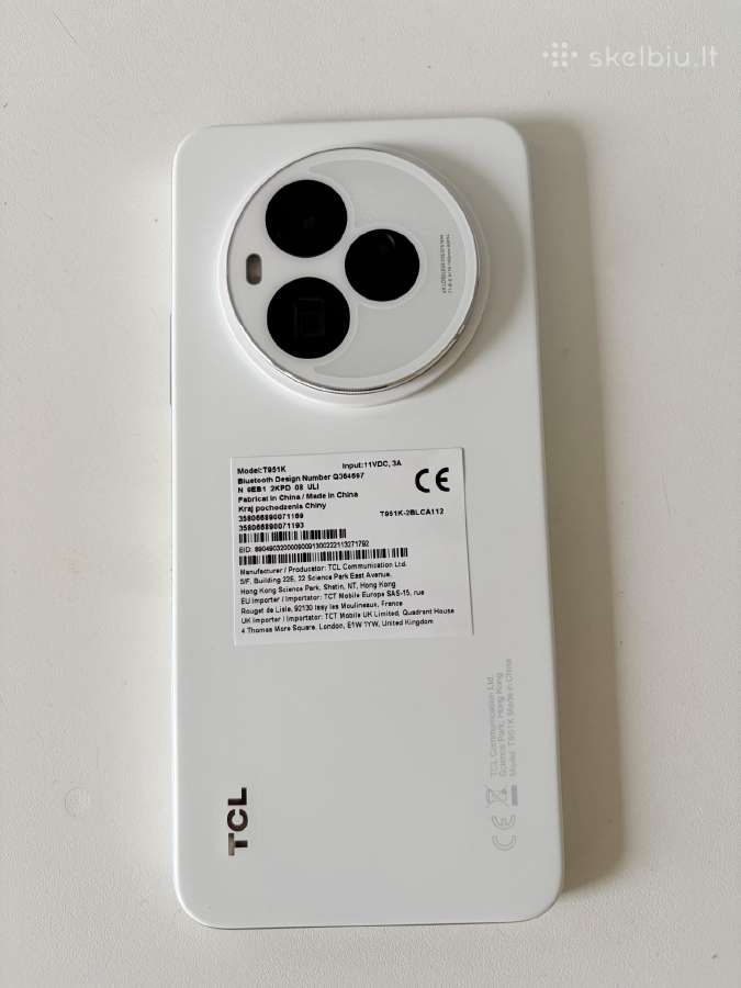 Tcl Nxtpaper 60 Ultra 12gb/256gb –Naujas! - nuotraukos Nr. 6