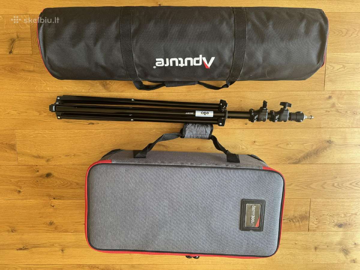 Aputure Ls C300d II + Aputure Light Dome II+stovas