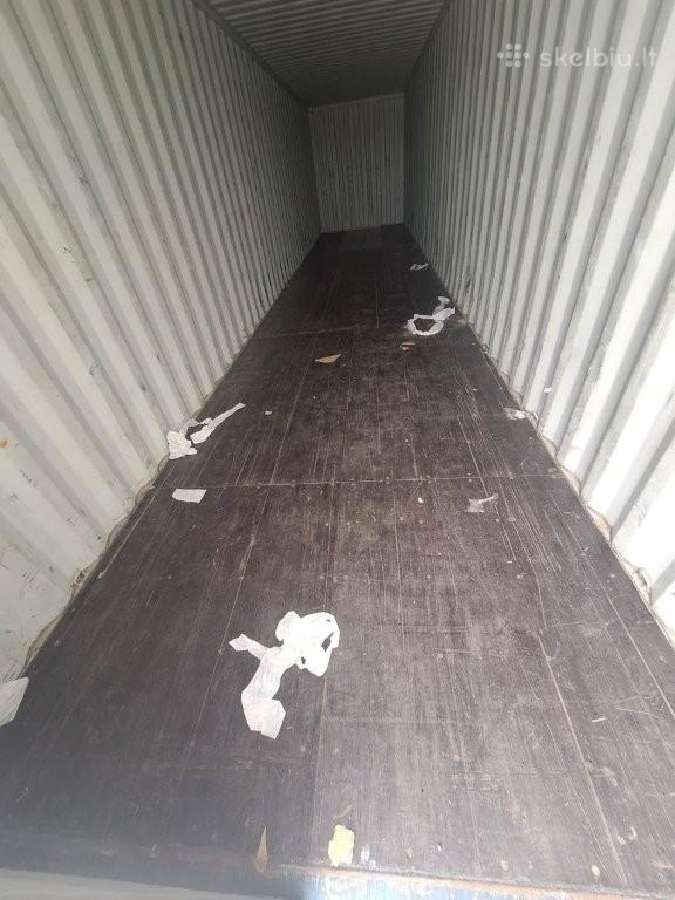 Nauji / Apynauji 40 pėdų konteineriai paaukštinti - nuotraukos Nr. 15