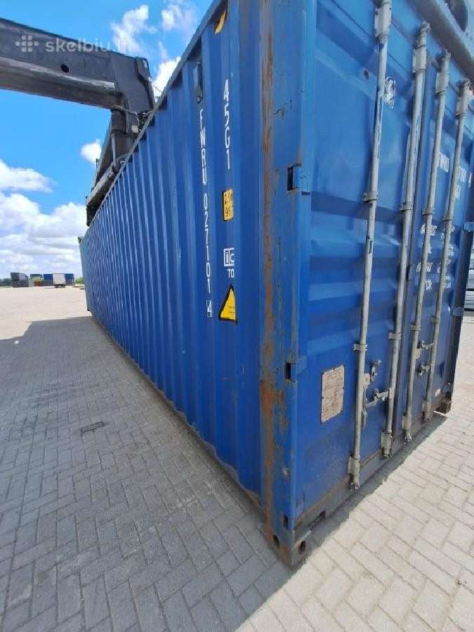 Nauji / Apynauji 40 pėdų konteineriai paaukštinti - nuotraukos Nr. 21
