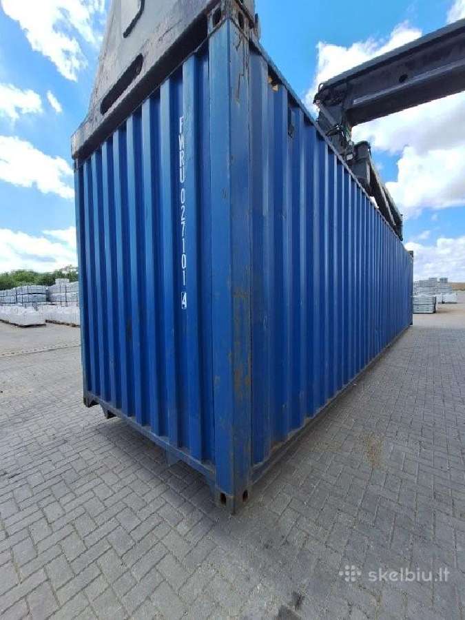 Nauji / Apynauji 40 pėdų konteineriai paaukštinti - nuotraukos Nr. 22