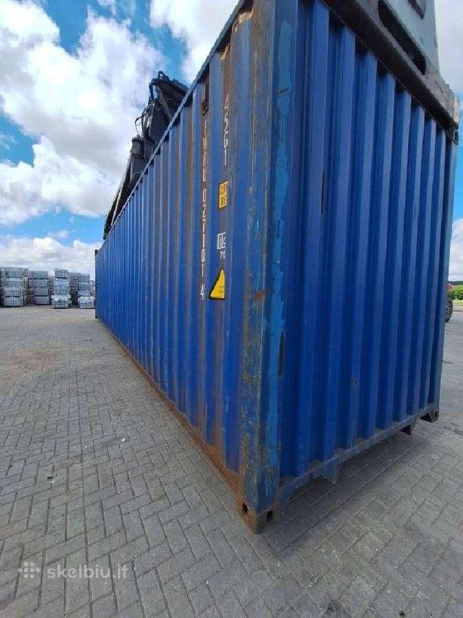Nauji / Apynauji 40 pėdų konteineriai paaukštinti - nuotraukos Nr. 23