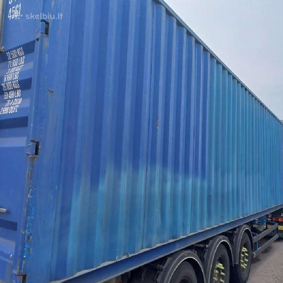 Nauji / Apynauji 40 pėdų konteineriai paaukštinti - nuotraukos Nr. 28