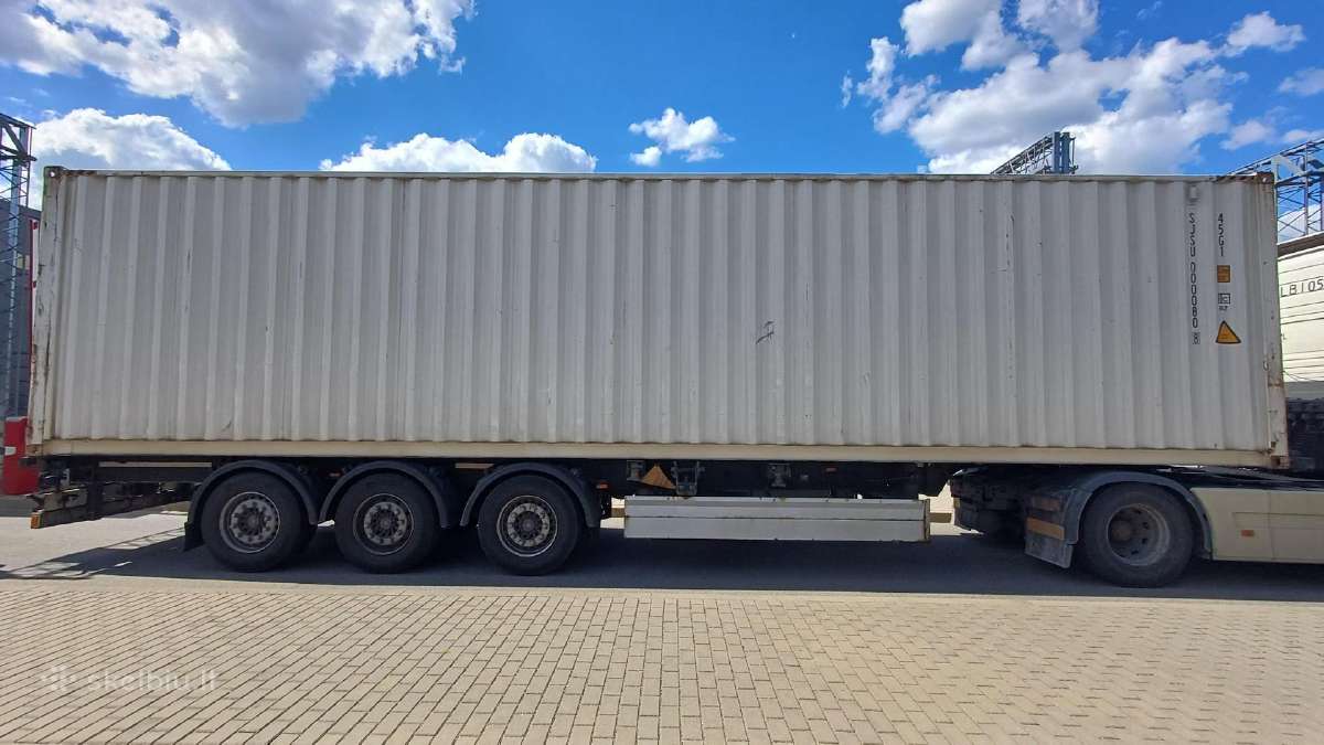 Nauji / Apynauji 40 pėdų konteineriai paaukštinti - nuotraukos Nr. 33