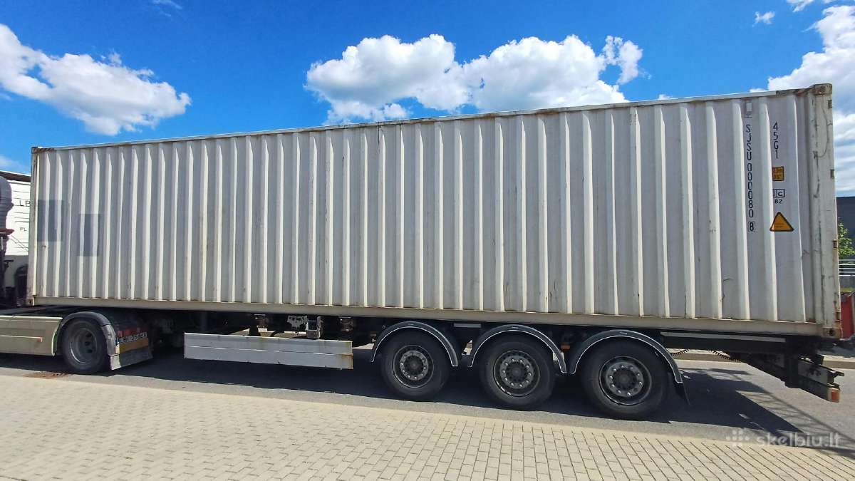 Nauji / Apynauji 40 pėdų konteineriai paaukštinti - nuotraukos Nr. 34