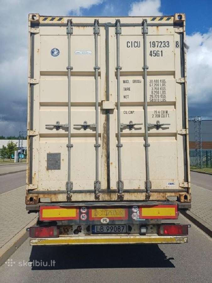 Nauji / Apynauji 40 pėdų konteineriai paaukštinti - nuotraukos Nr. 37