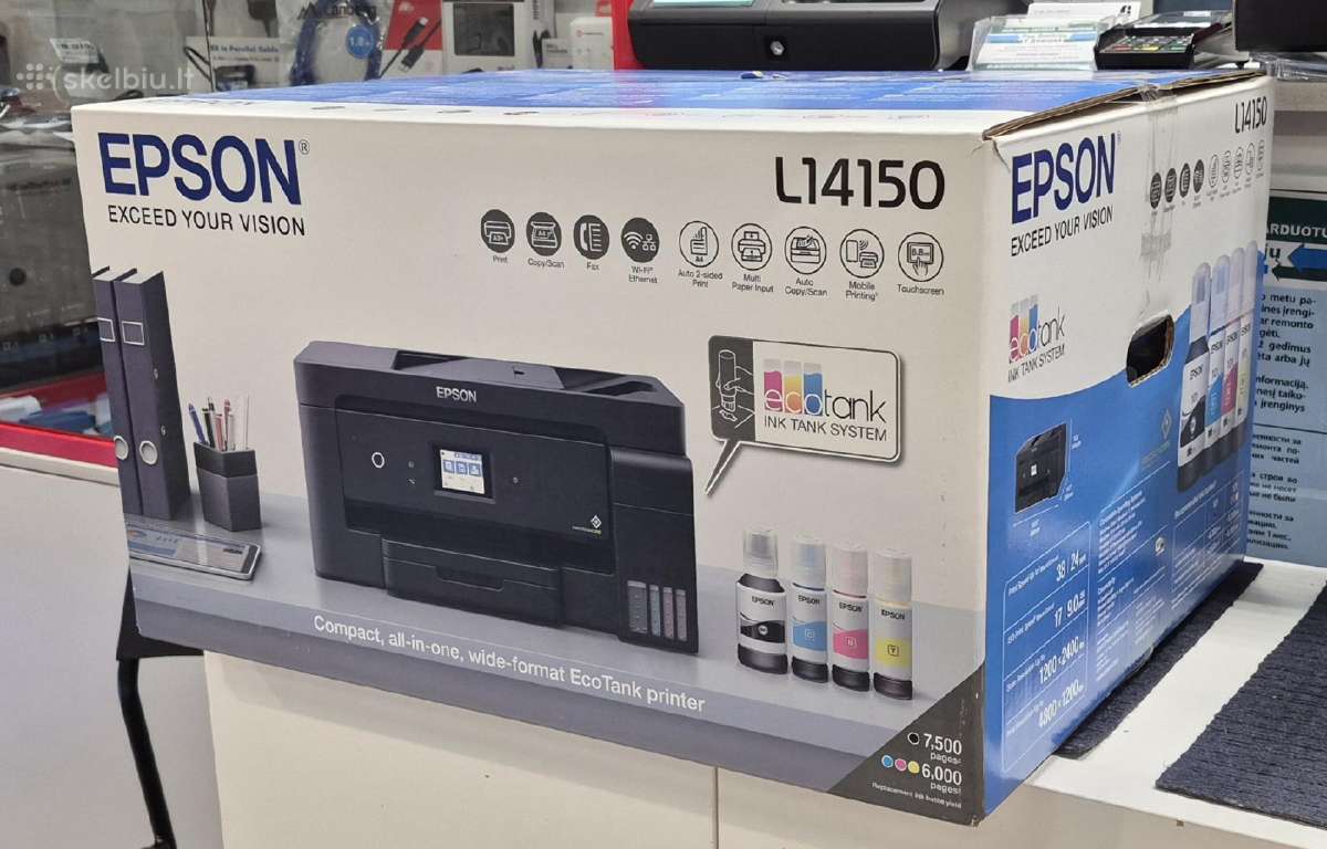 Parduodamas Epson Ecotank L14150