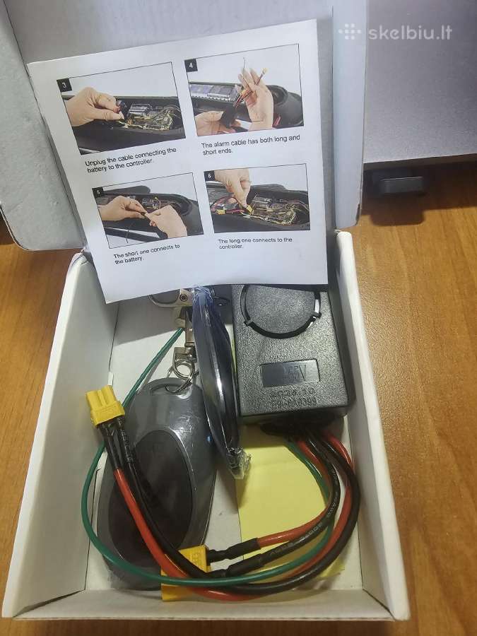 Xiaomi Paspirtuku Uzraktas/signalizacija