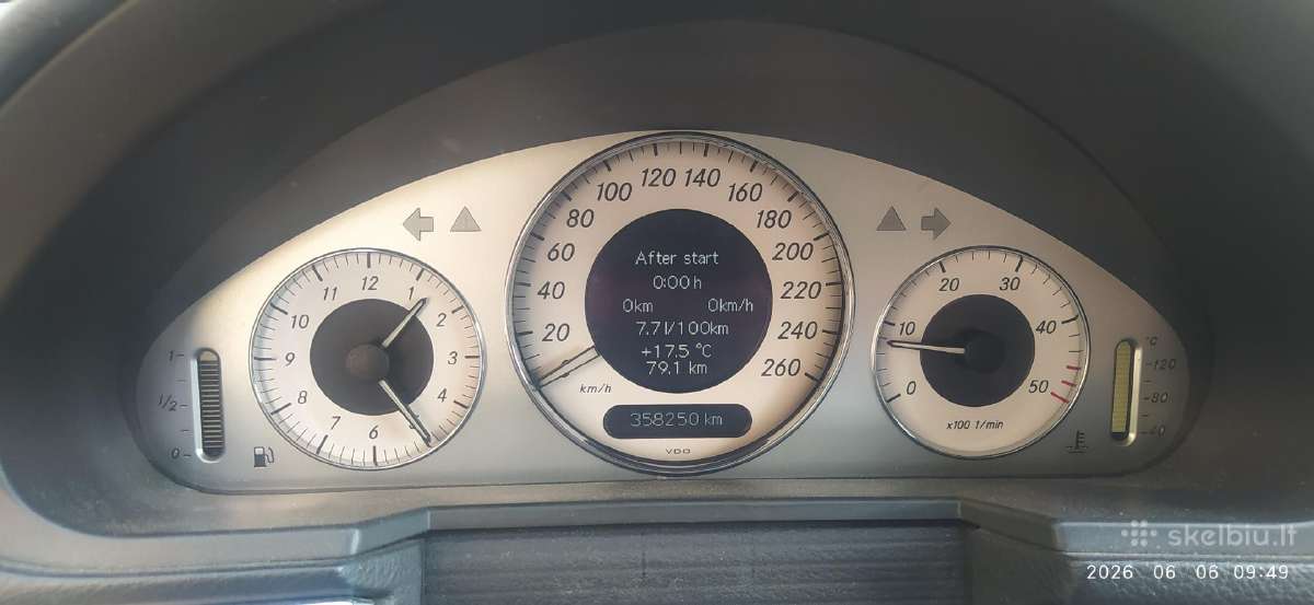 Mercedes-benz Avangarde E220 W211 2,2d 2003m - nuotraukos Nr. 14