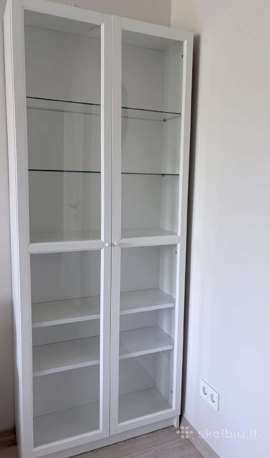 Ikea billy spinta su apsvietimu