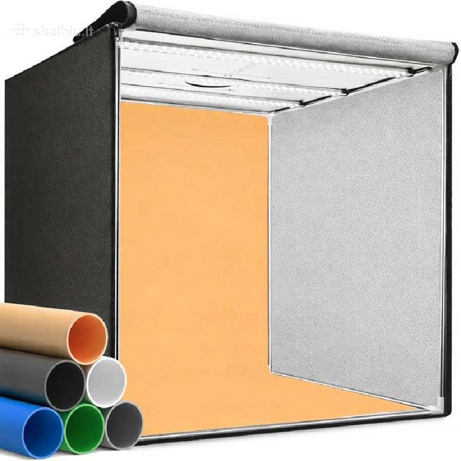 Šviesdėžė Duclus 80x80x80 cm su LED apšvietimu - nuotraukos Nr. 2