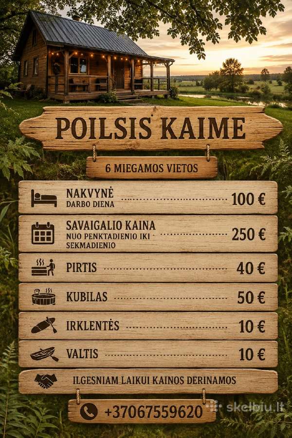 Poilsis kaime - nuotraukos Nr. 19
