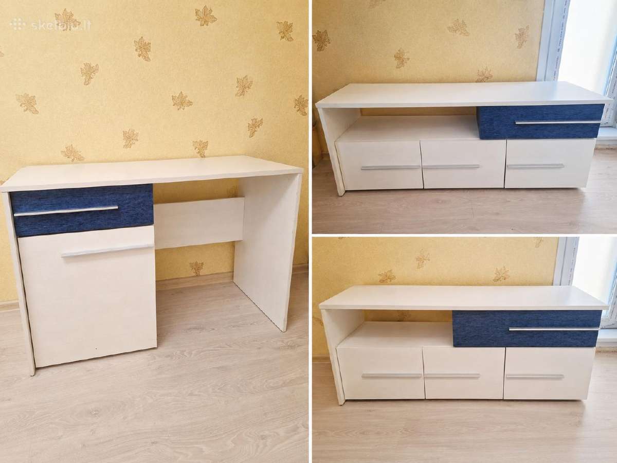 Naudotas jaunuolio kambario komplektas