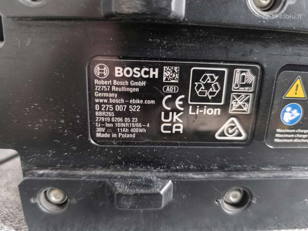 Bosch baterijos elektriniams dviračiams - nuotraukos Nr. 12