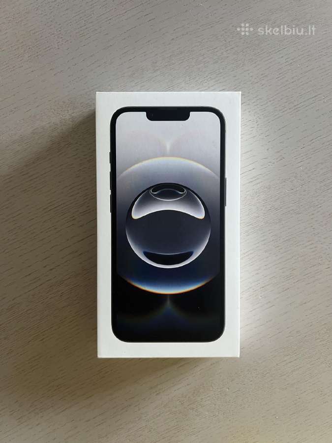 Apple iPhone 16 E, juodas, 128 Mg