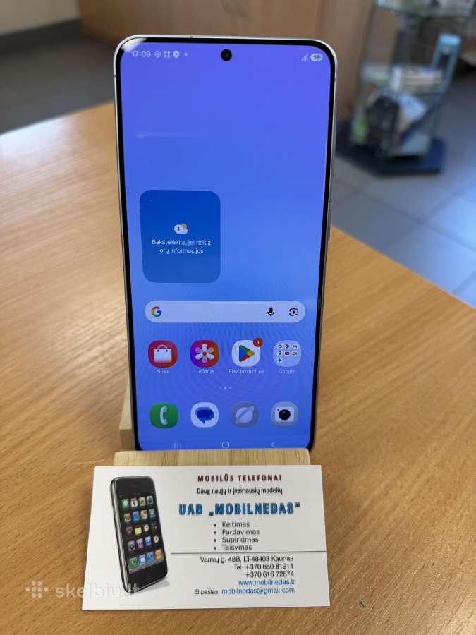 Samsung A57 256gb Ice Blue Kaina 320eur