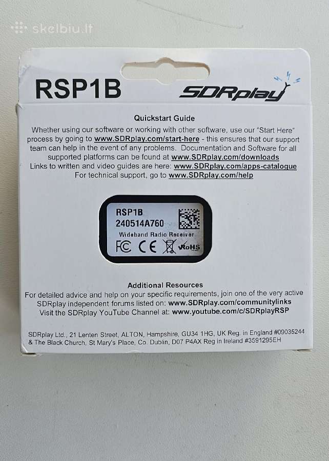 Sdrplay Rsp1b - nuotraukos Nr. 2