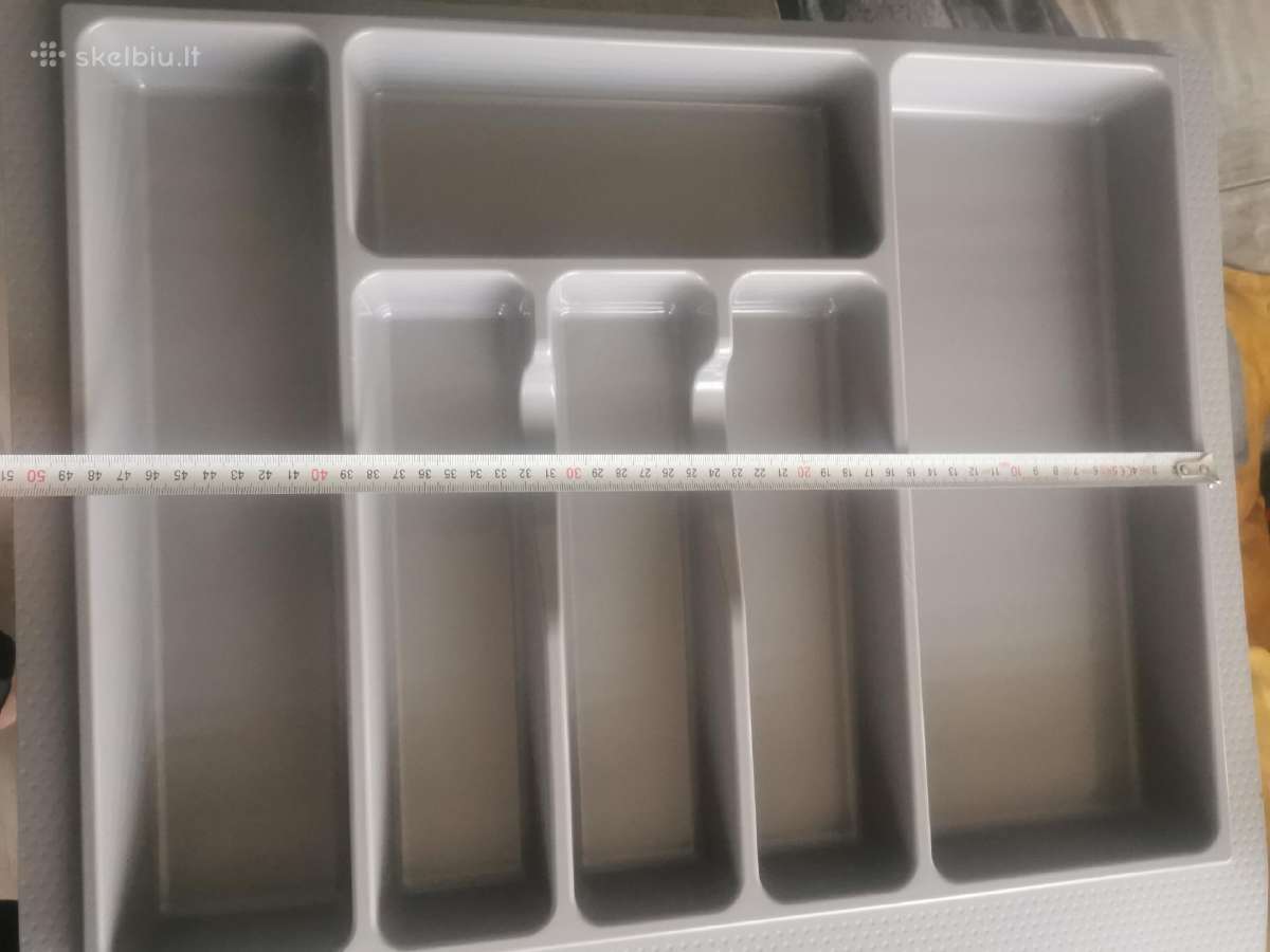Dėklas stalčiui virtuviniam 540x490 mm pilkas - nuotraukos Nr. 2