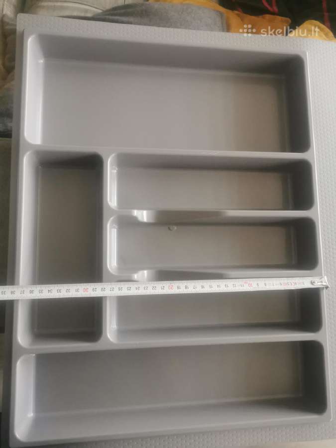 Dėklas stalčiui virtuviniam 540x490 mm pilkas - nuotraukos Nr. 3
