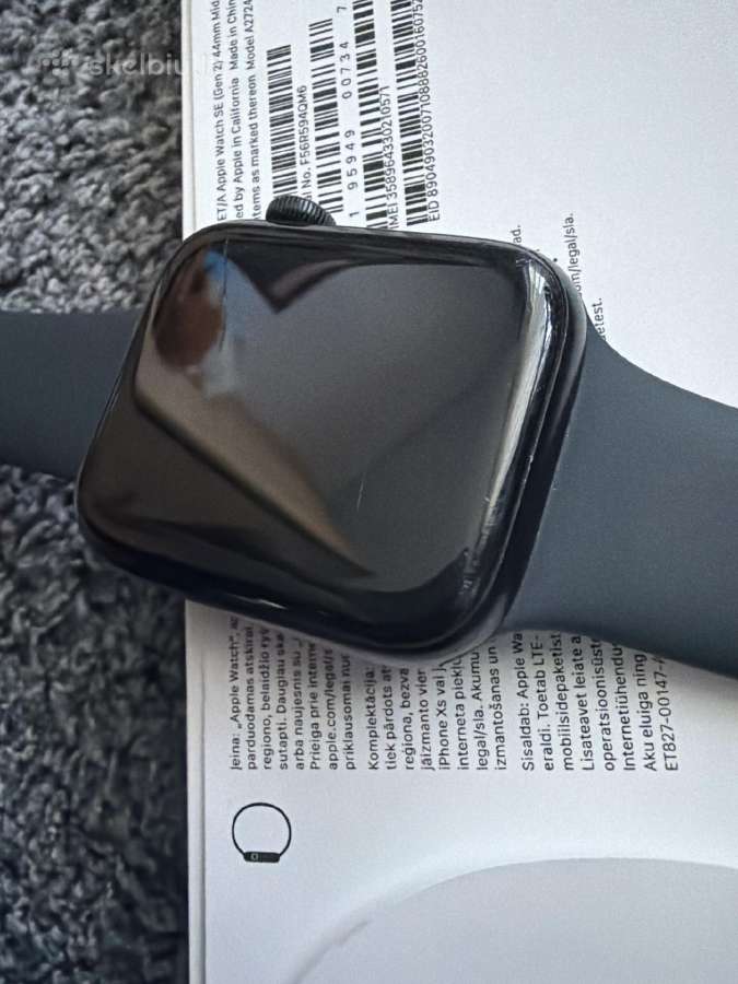 Apple watch se (gen 2) aliuminium 44mm - nuotraukos Nr. 3