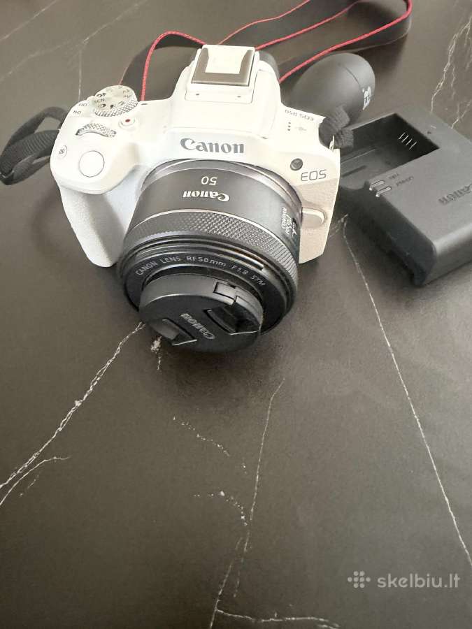 Canon EOS R50 + Canon Rf 50mm objektyvas