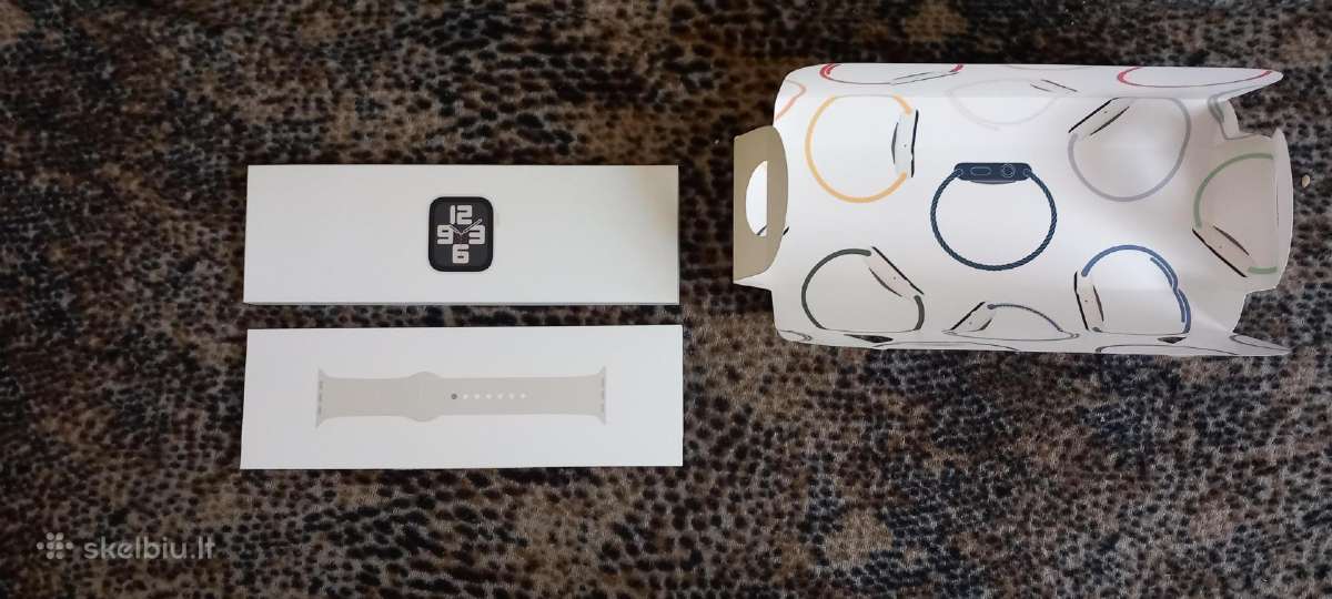 Apple watch Se (2 gen) išmanusis laikrodis - nuotraukos Nr. 3
