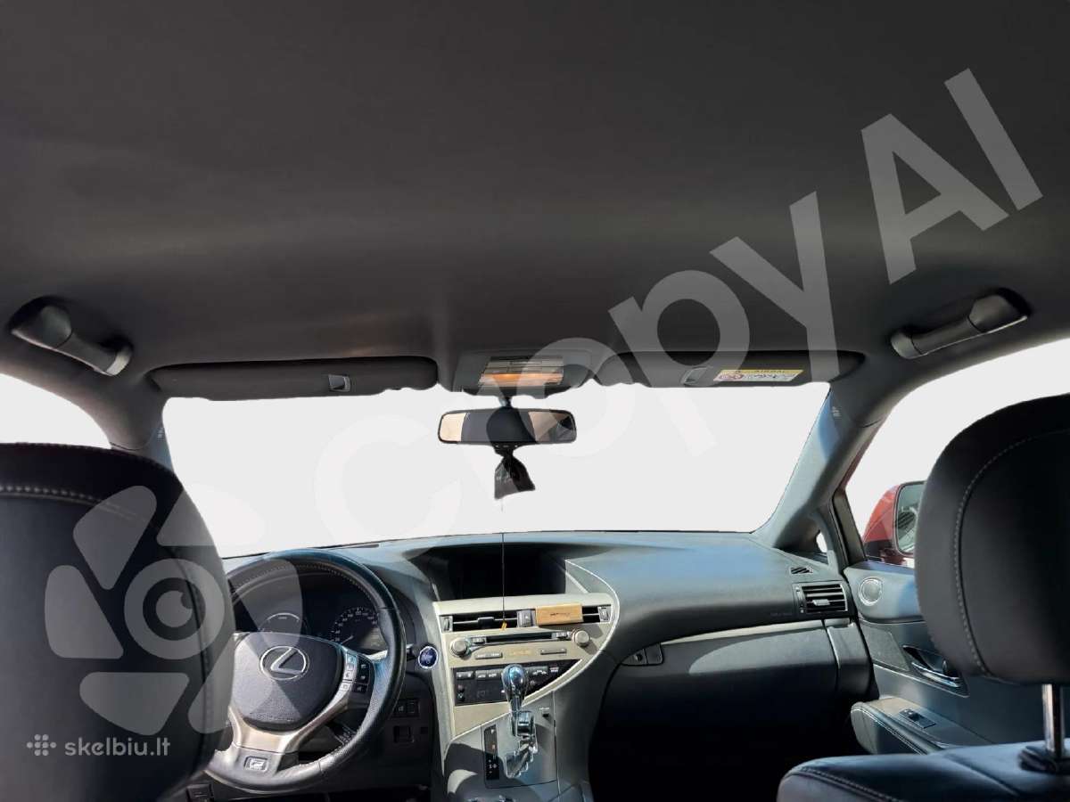 Parduodamas Lexus Rx450h F-sport - nuotraukos Nr. 10
