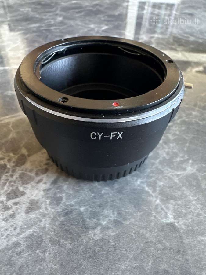 Objektyvų adapteriai Fuji Fx sistemai - nuotraukos Nr. 2
