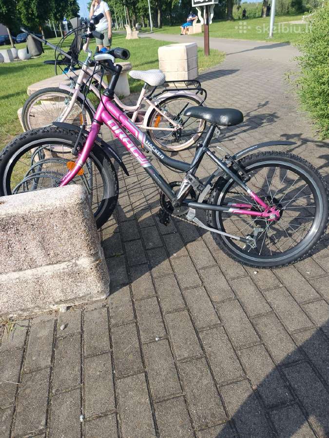 Vaikiškas dviratis mergaitei
