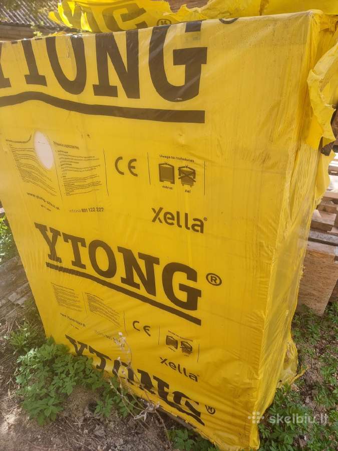 Ytong 4mpa 24cm ir U formos blokeliai