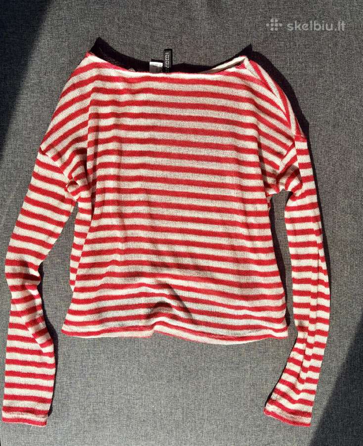 Kokybiški H&m moteriški vasariniai megzti marškinė
