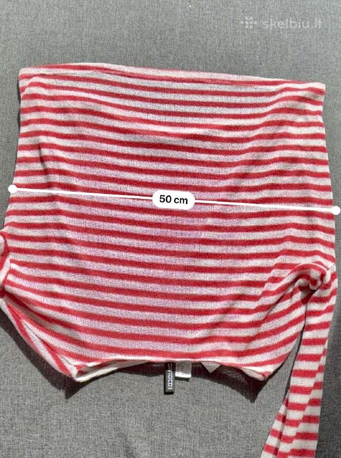 Kokybiški H&m moteriški vasariniai megzti marškinė - nuotraukos Nr. 4