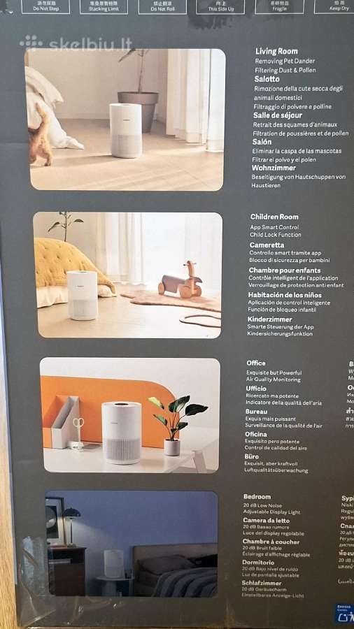 Oro valytuvas Xiaomi Smart Air Purifier 4 Compact - nuotraukos Nr. 12