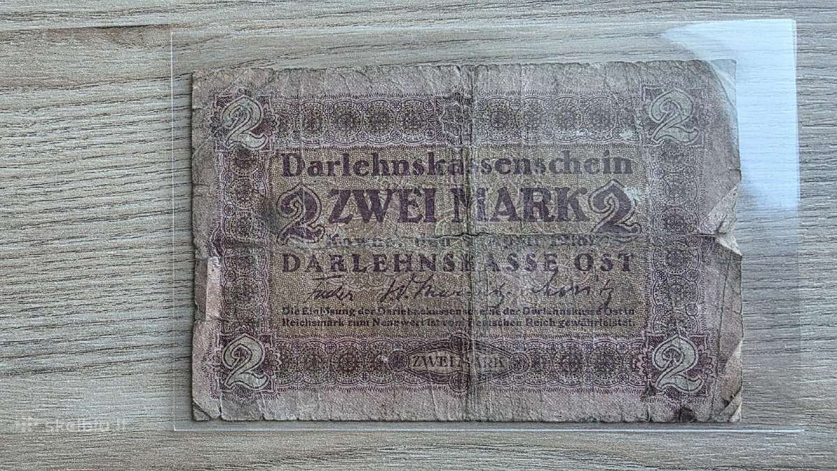 1918 metų Retos 2 markės - Ostmarkės