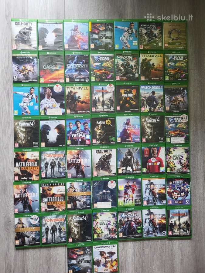 Xbox one žaidimai pigiai!