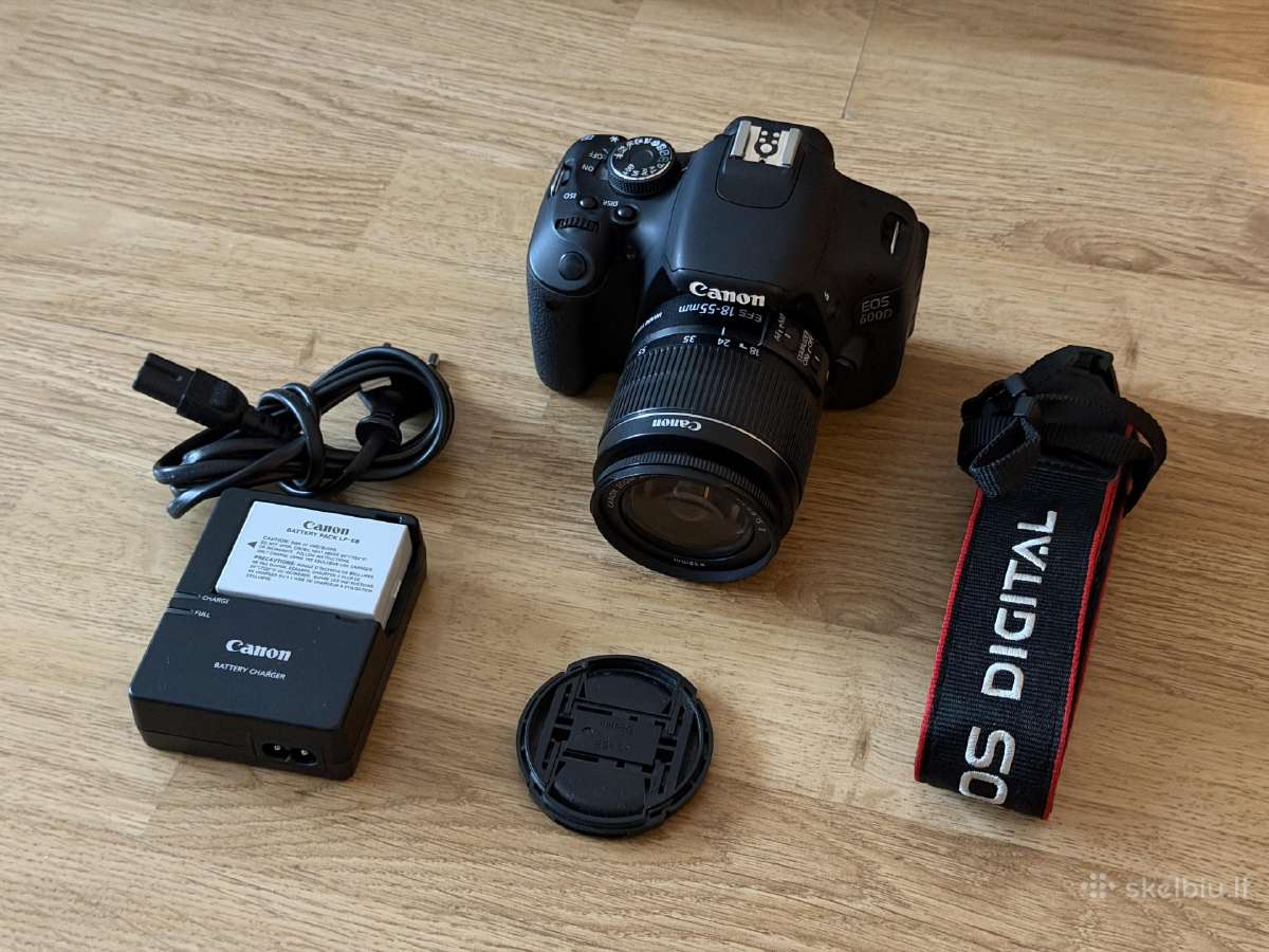 Canon EOS 600d / Dslr / 18-55mm Is / 13k kadrų