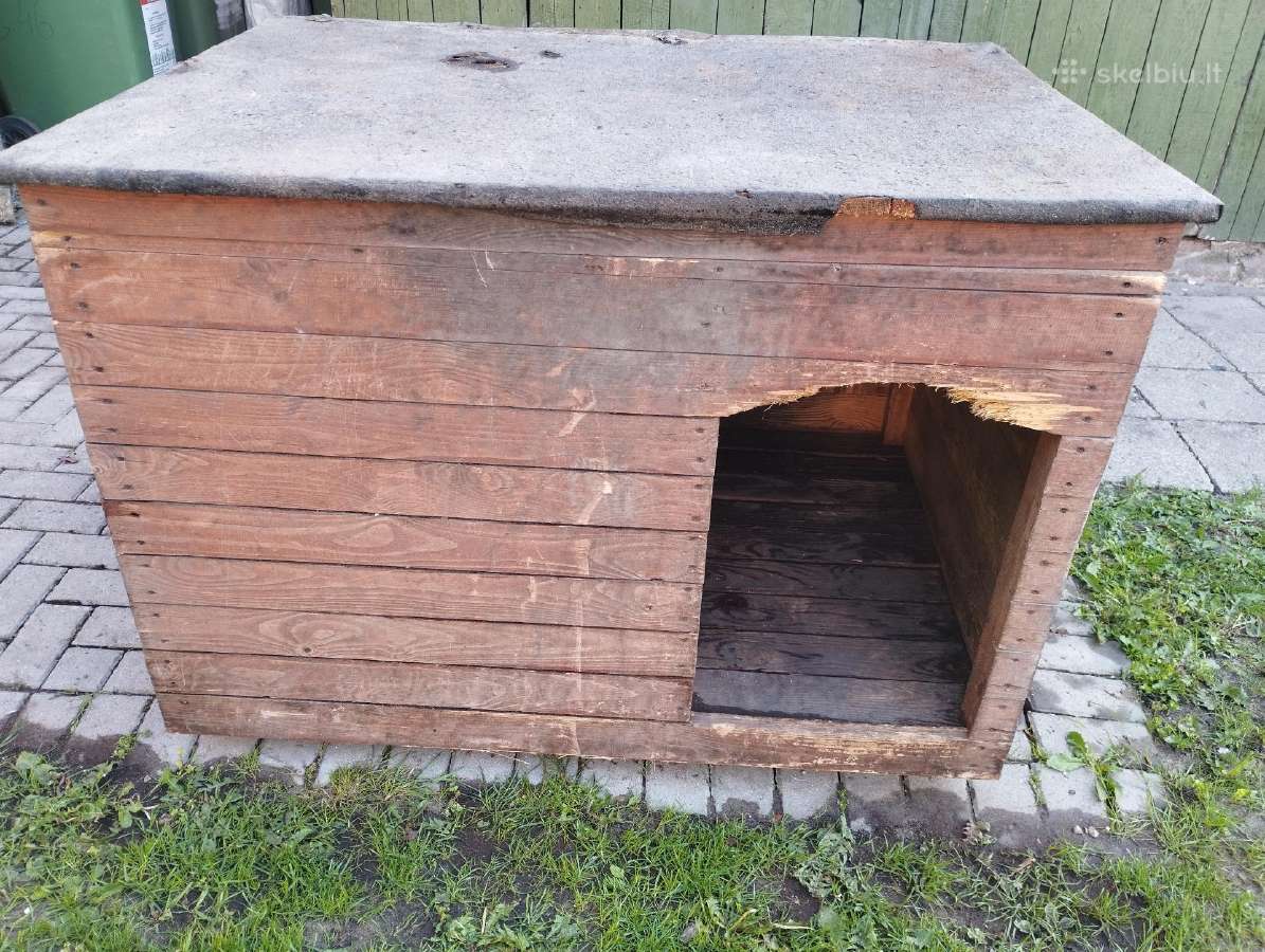 Dovanoju šuns būdą