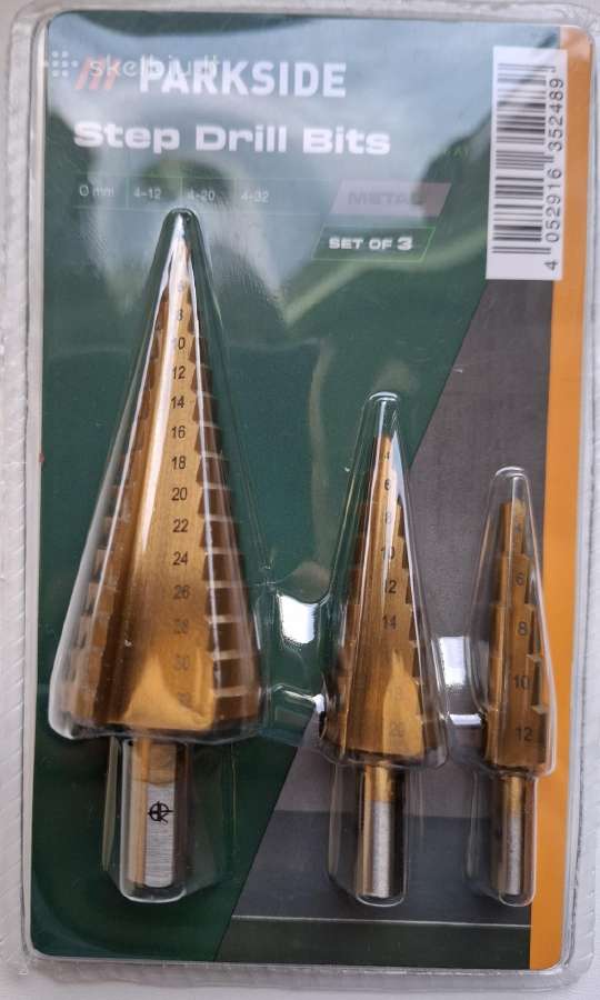 Pakopiniai grąžtai metalui