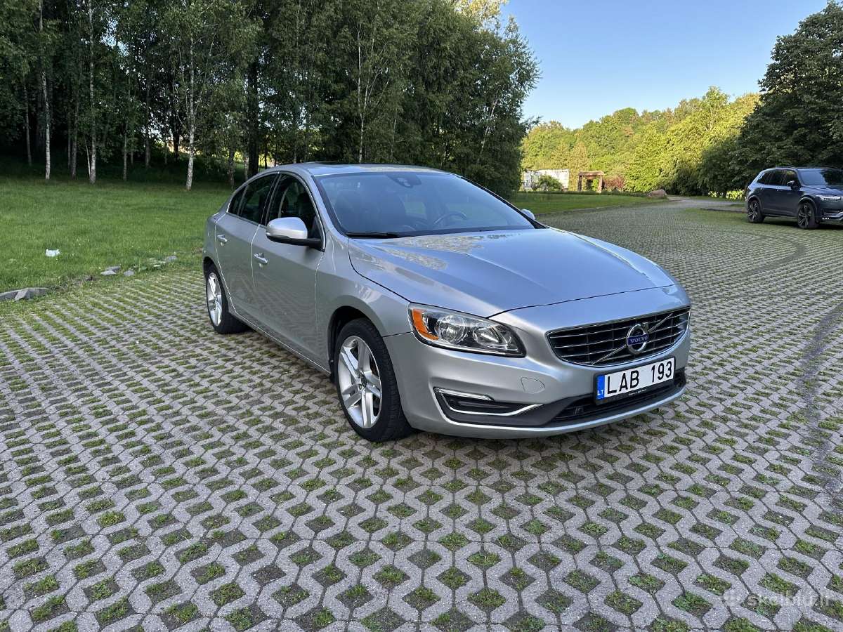 Volvo S60 Premier 2.0 T5 2015 Metų - nuotraukos Nr. 3